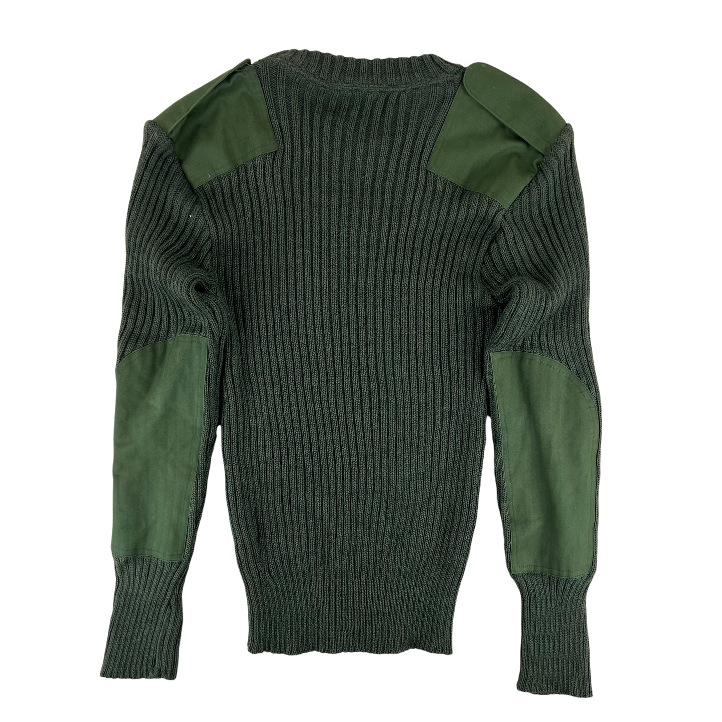 British Army Olive OG Utility Jersey Pullover Jumper - Small 88cm