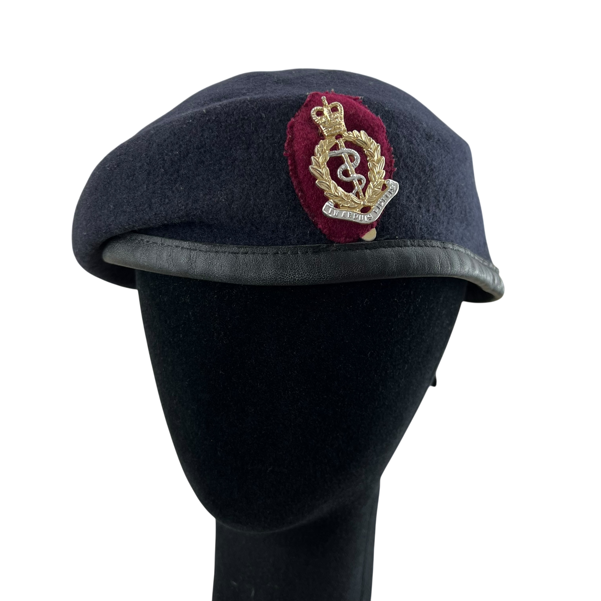 British Army Beret w/ Badge - Royal Army Medical Corps - Small 56cm