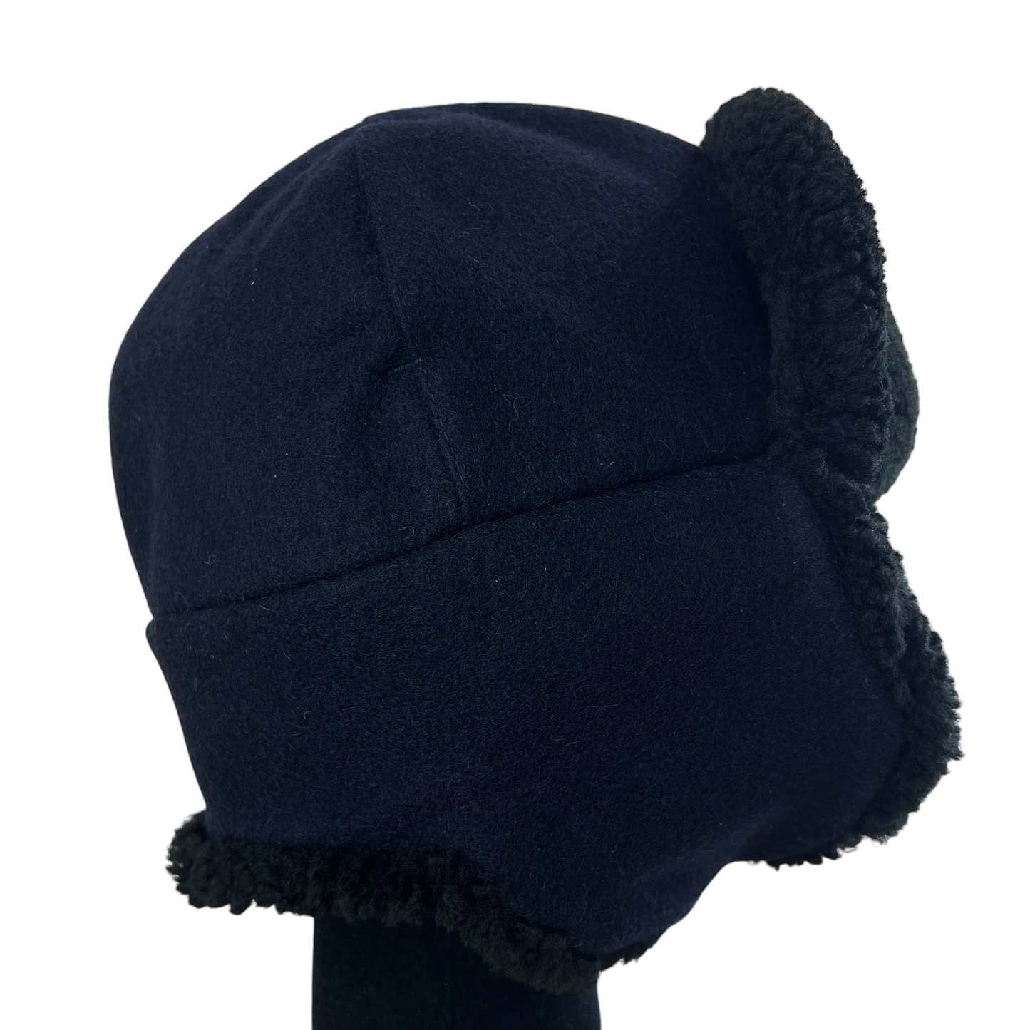 Finnish Air Force Faux Fur Ushanka Hat - Medium