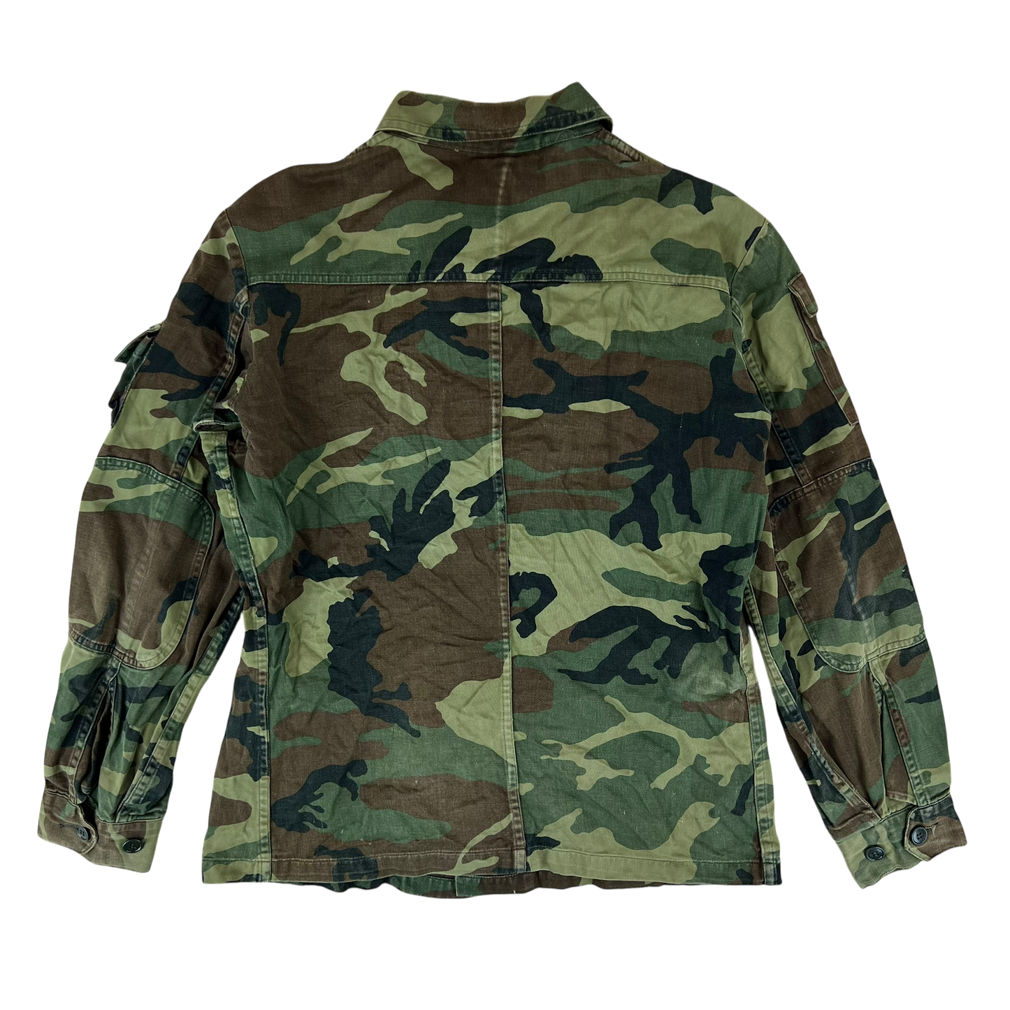 Italian Army Roma 90 Woodland Camouflage Combat Jacket - Medium