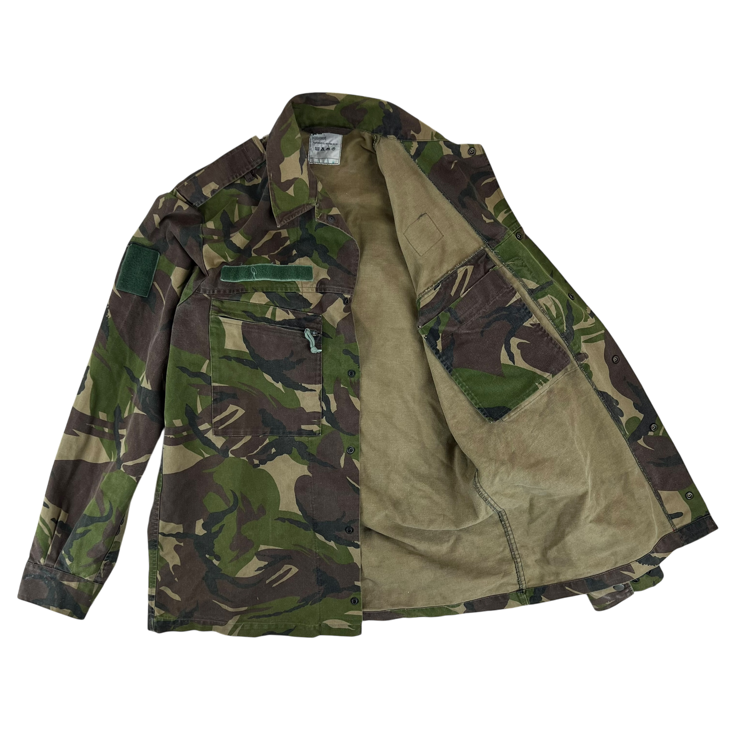 Dutch Army M93 DPM Woodland Camouflage Jacket - Large