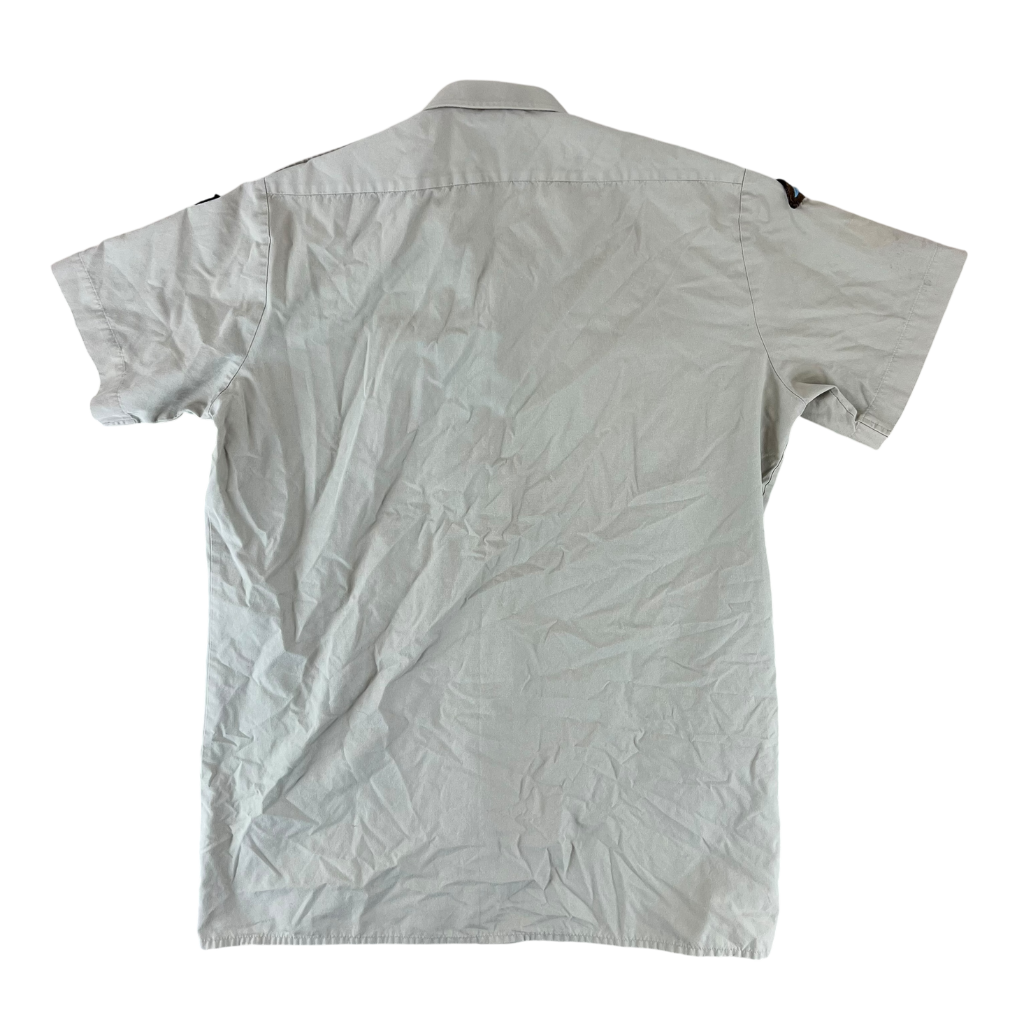 British Army Mens Fawn Shirt Short Sleeve - Large 40C