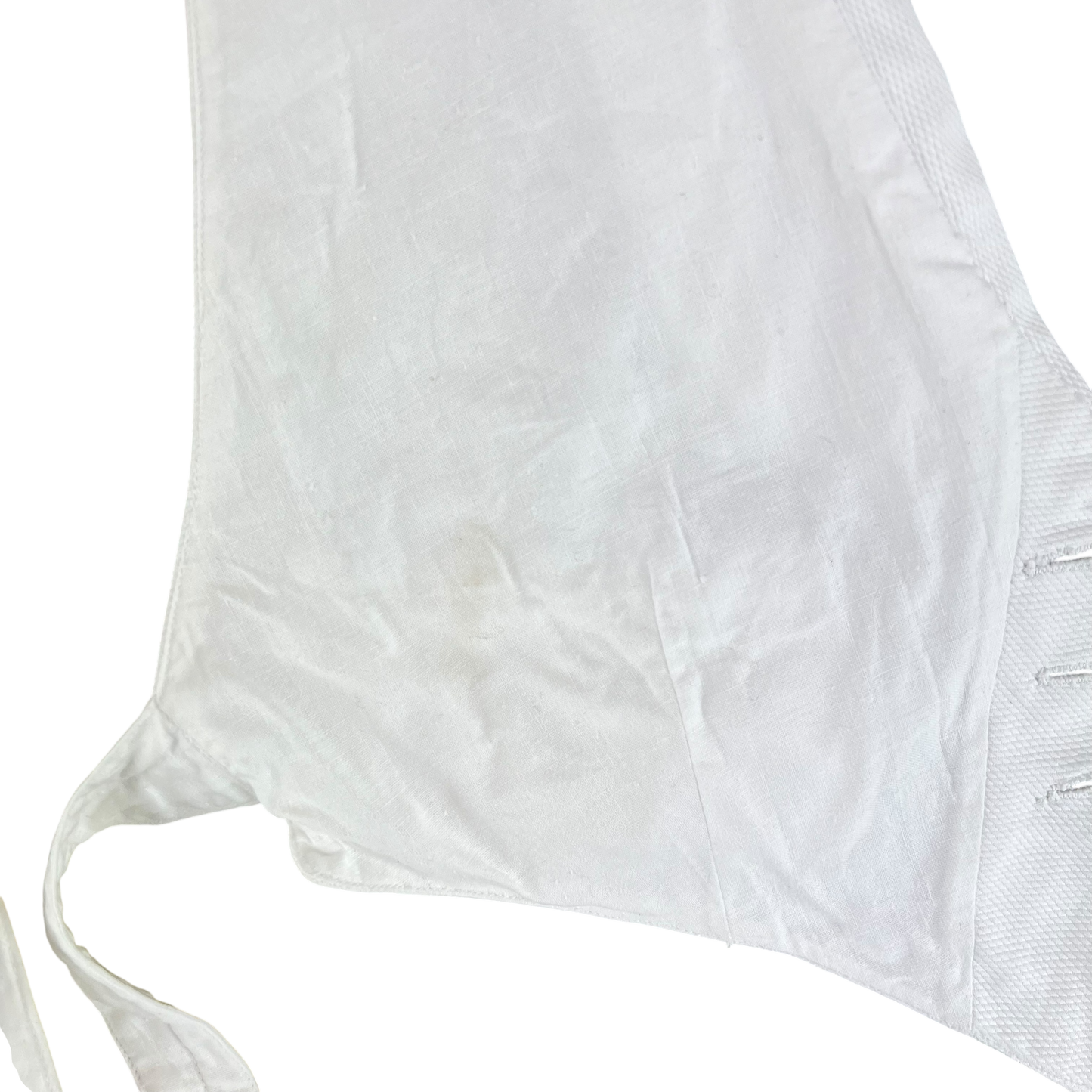 British RAF 60s White Mess Dress Waistcoat - Small