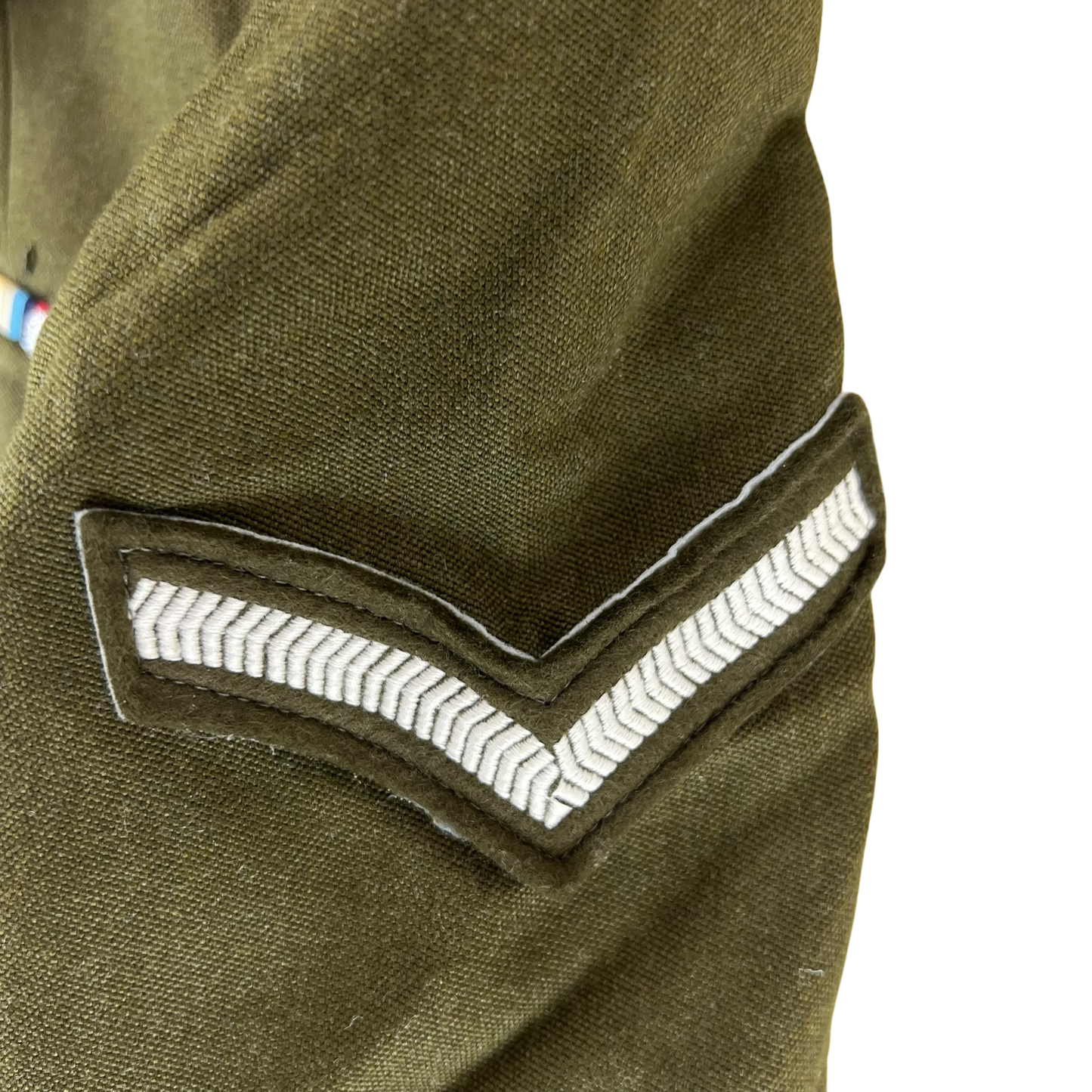 British Army Old Pattern No. 2 Khaki Green Dress Jacket - Royal Artillery - Medium 188/96