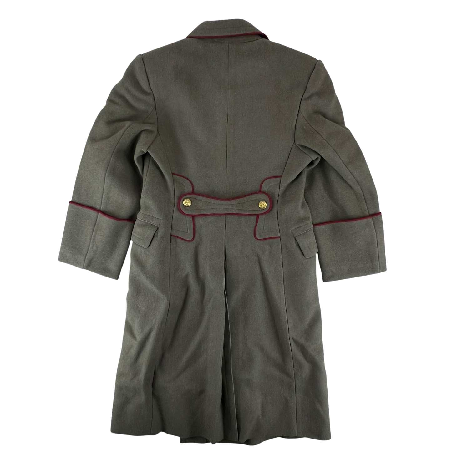 Bulgarian Army Khaki Wool Greatcoat - Medium