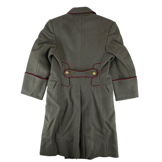 Bulgarian Army Khaki Wool Greatcoat - Medium