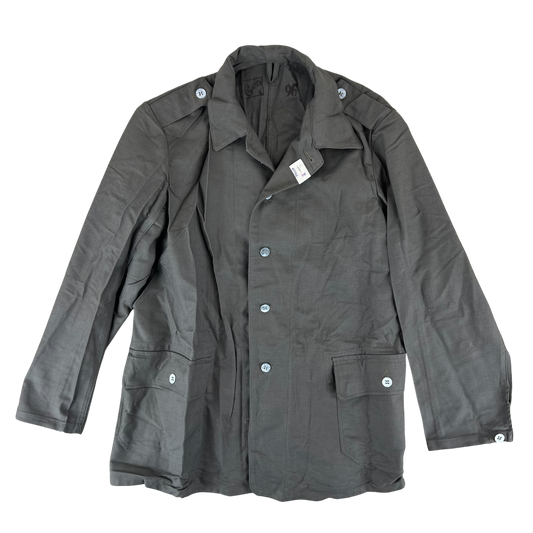 Swedish Army M40 "Grötrock" Brown Work Jacket - Medium