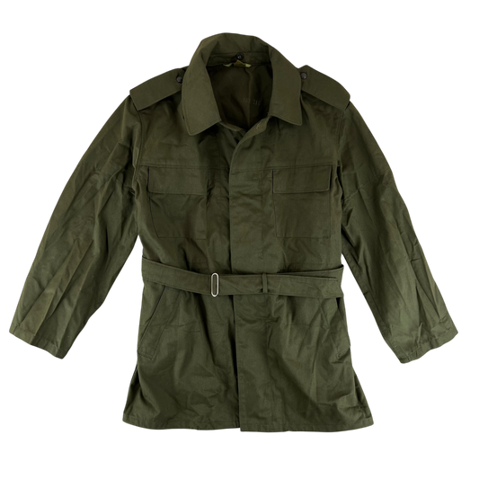 Czechoslovak Army M85 Field Parka w/ Belt Olive Green - Large 172/106