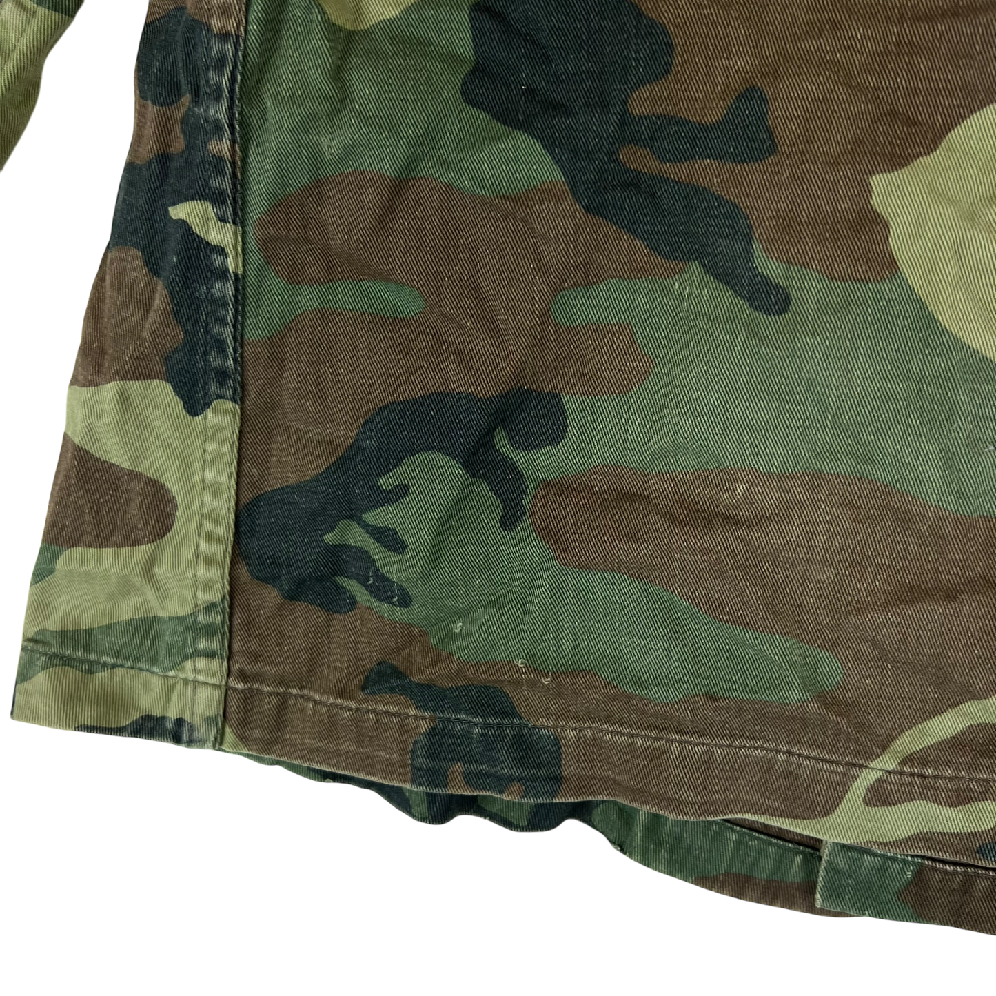 Italian Army Roma 90 Woodland Camouflage Combat Jacket - Medium