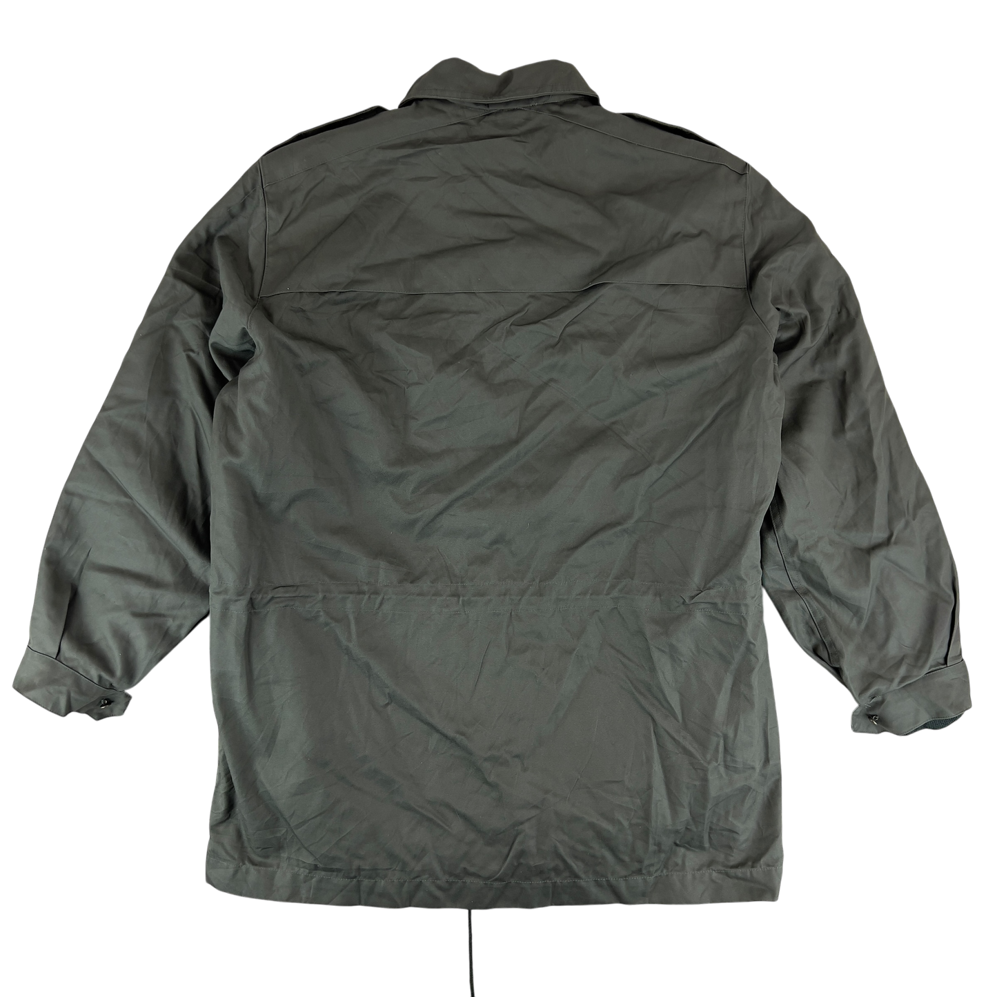 Italian Army Roma 75 Olive Green Drab Parka w/ Winter Liner - Large