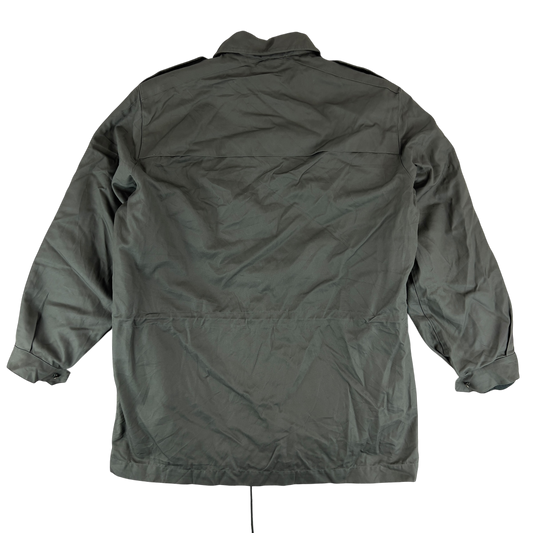 Italian Army Roma 75 Olive Green Drab Parka w/ Winter Liner - Large