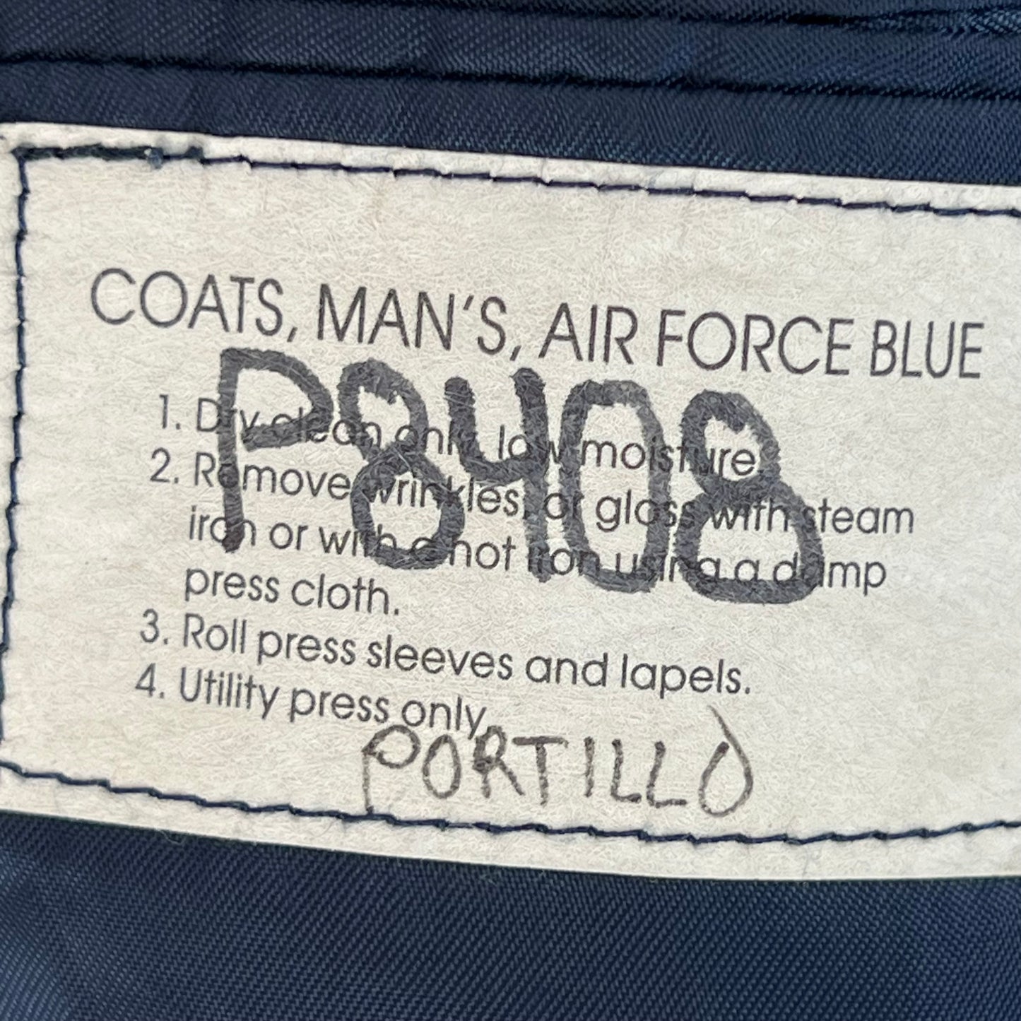 US Air Force Blue Serge Service Dress Jacket - Large 44R