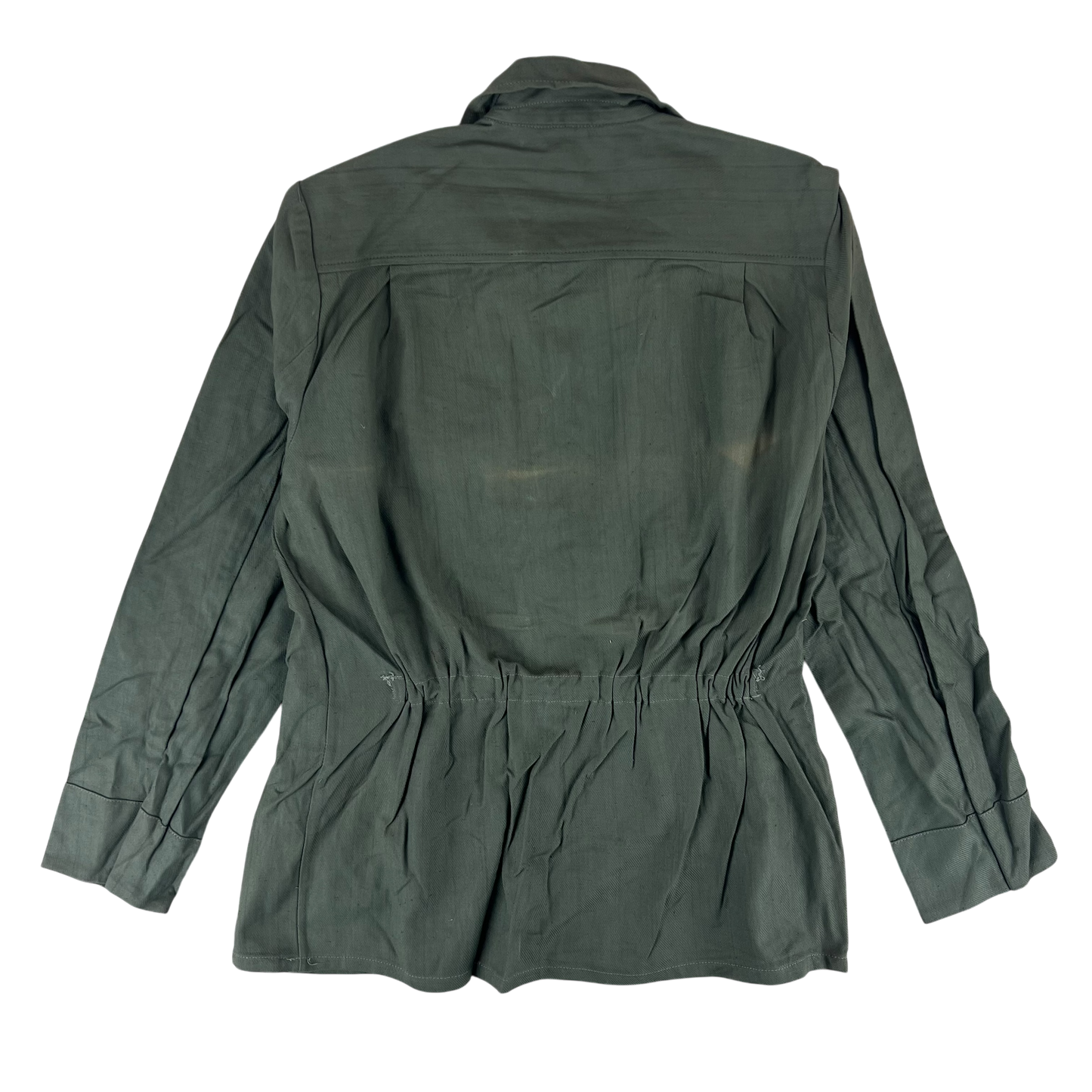Bulgarian People's Army Cotton Olive Green Cossack Shirt - Medium