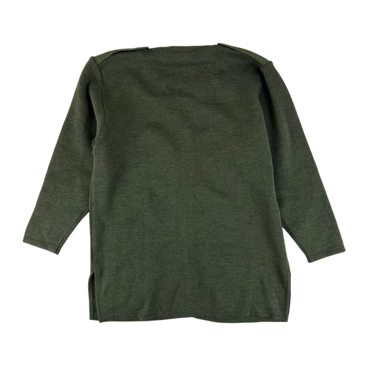 British Army Women's Olive Green Cardigan - Medium 100cm
