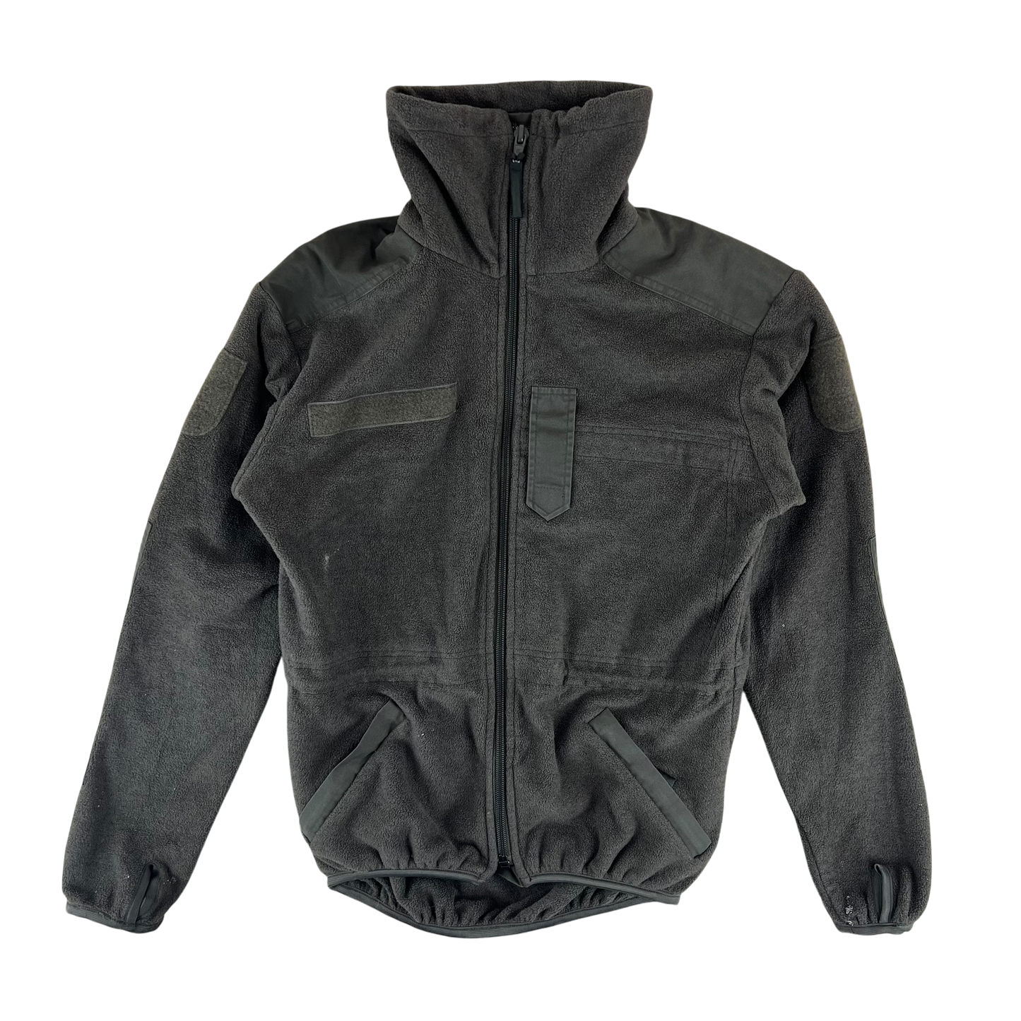 Austrian Army Olive Fleece Cardigan - Small 88-92 III/IV