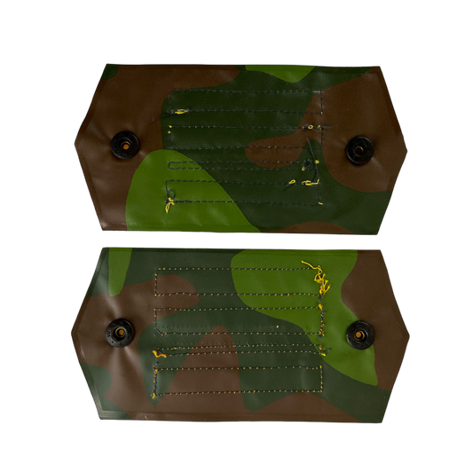 Finnish Army M91 Camo Pair of Commander Rank Cuff Tabs