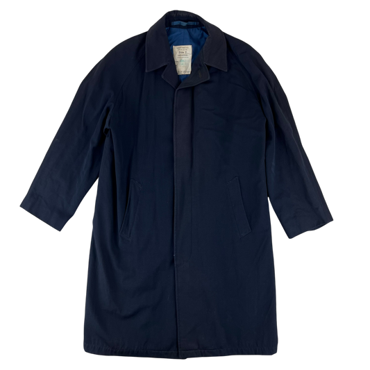 British Royal Navy 1960's Raincoat - Large