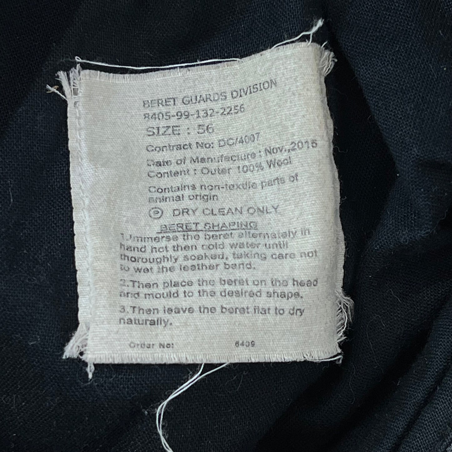 British Army Beret - King Edward VI School Cadet's - Small 56cm