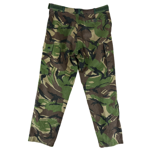 Dutch Army M93 DPM Woodland Camouflage Combat Trousers - W34 L30.5