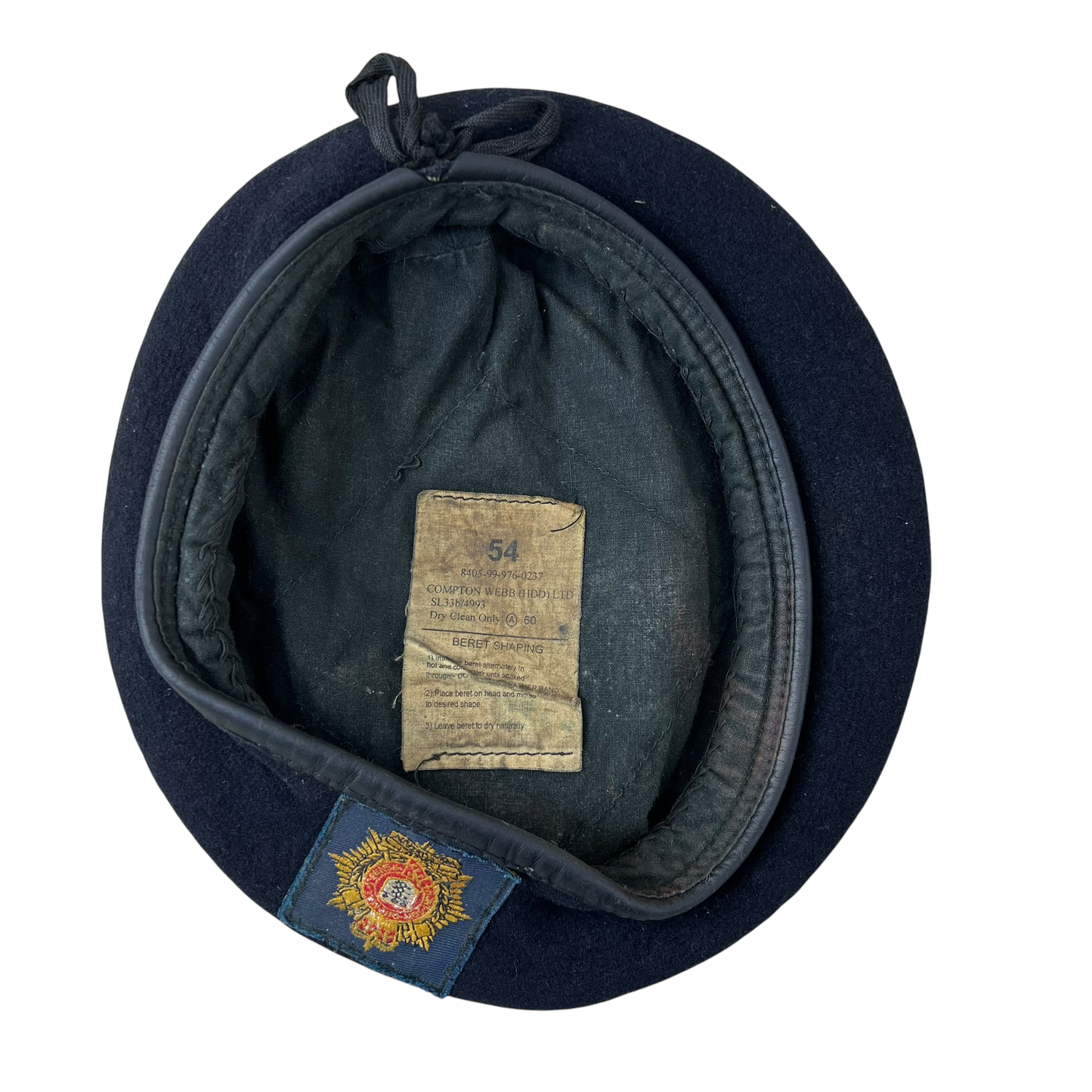 British Army Royal Logistics Corps Beret w/ Patch Badge - X Small
