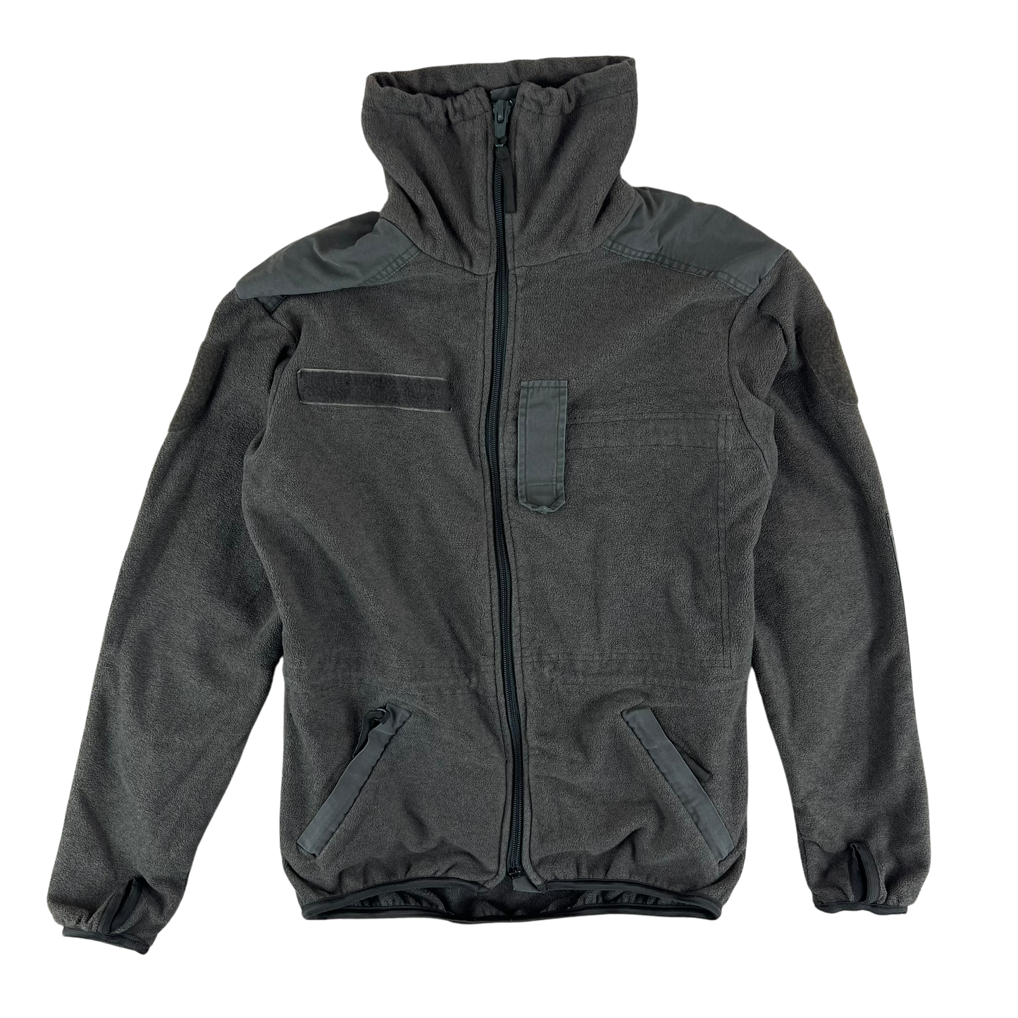 Austrian Army Olive Fleece Cardigan - Small 88-92 III/IV