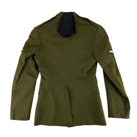British Army 1980 Pattern No. 2 Olive Green Dress Jacket - Royal Welch Fusiliers - Medium 176/96