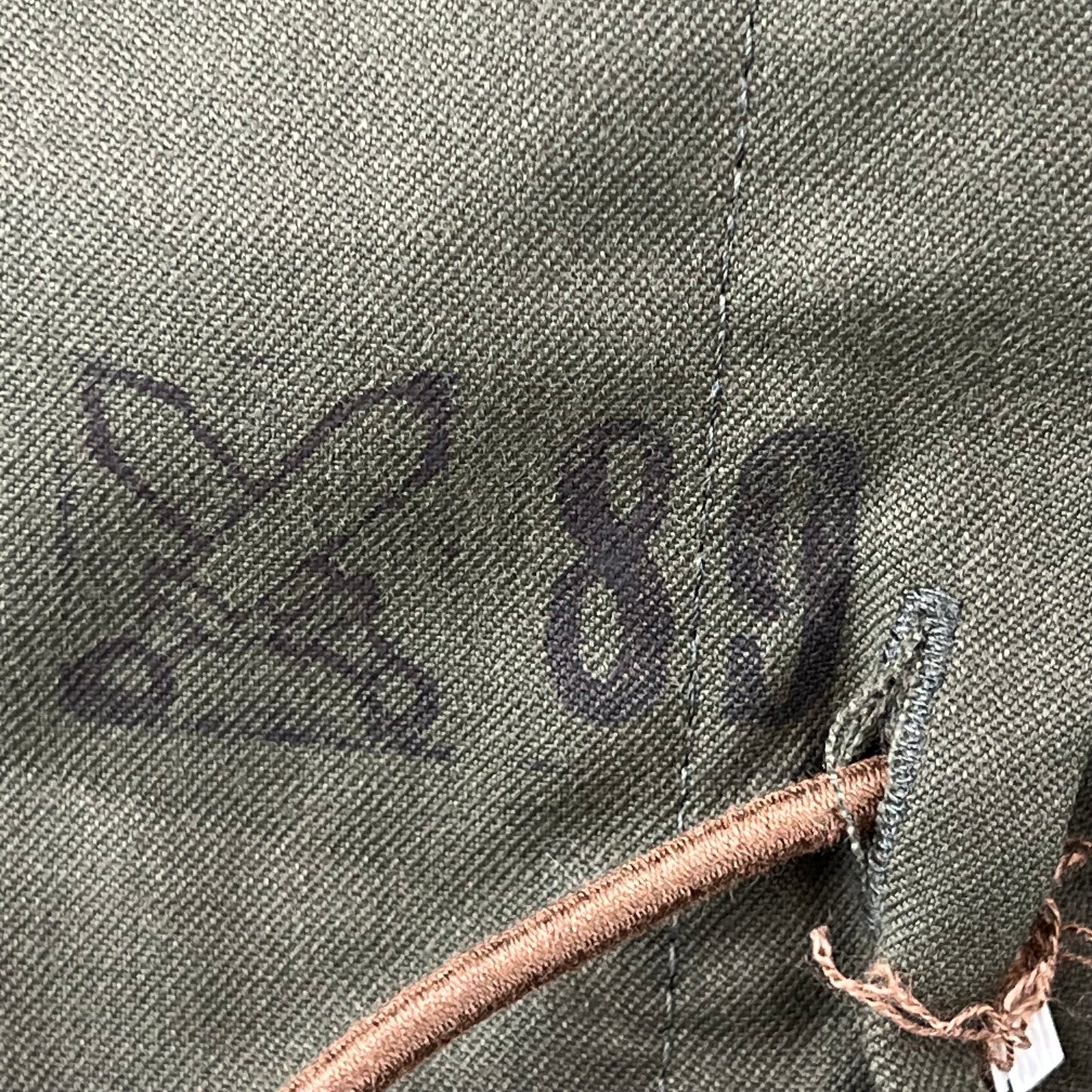 Czechoslovak Army M85 Field Parka Olive Green w/ Belt - Large 188/106
