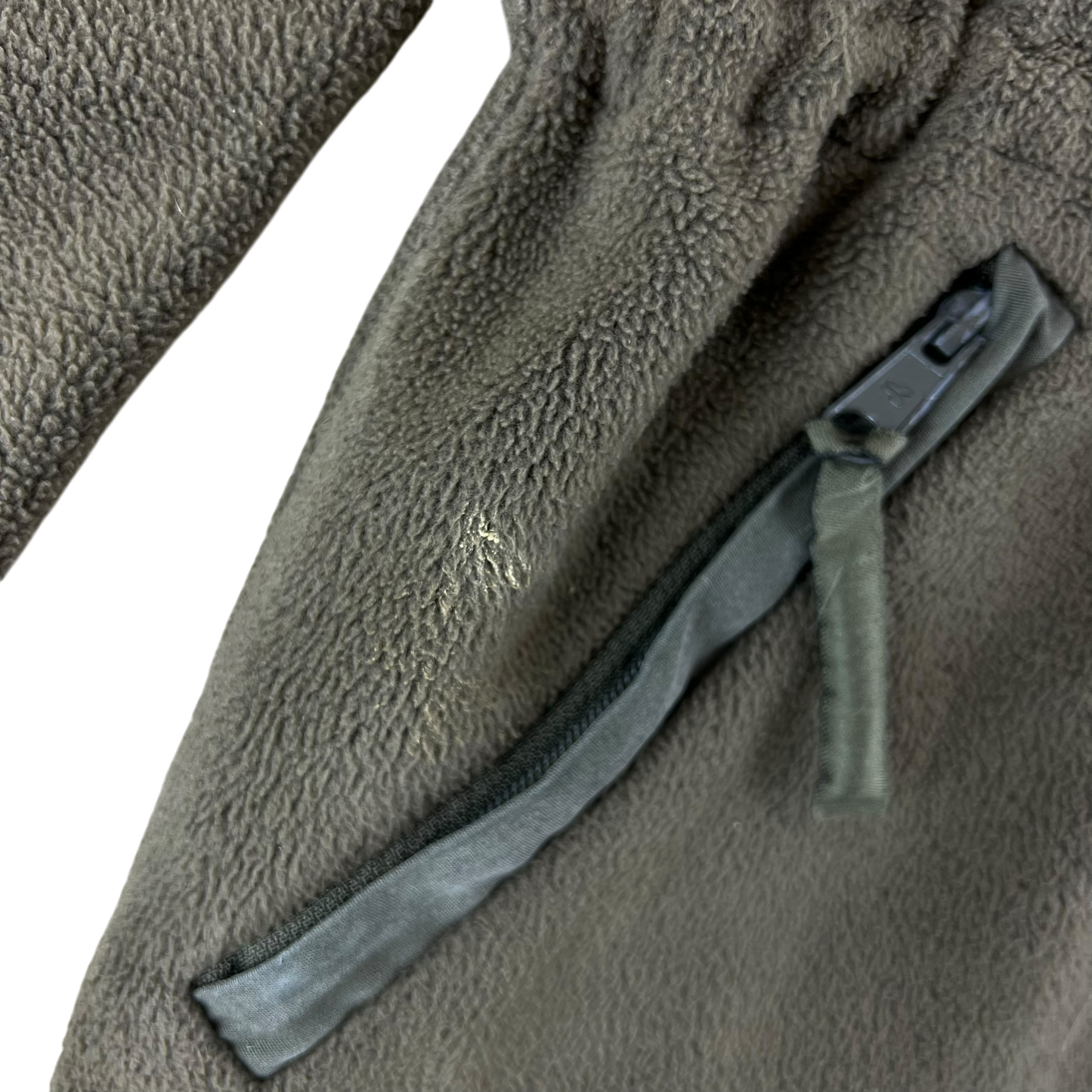 Austrian Army Olive Fleece Cardigan - Large 104-108 III/IV