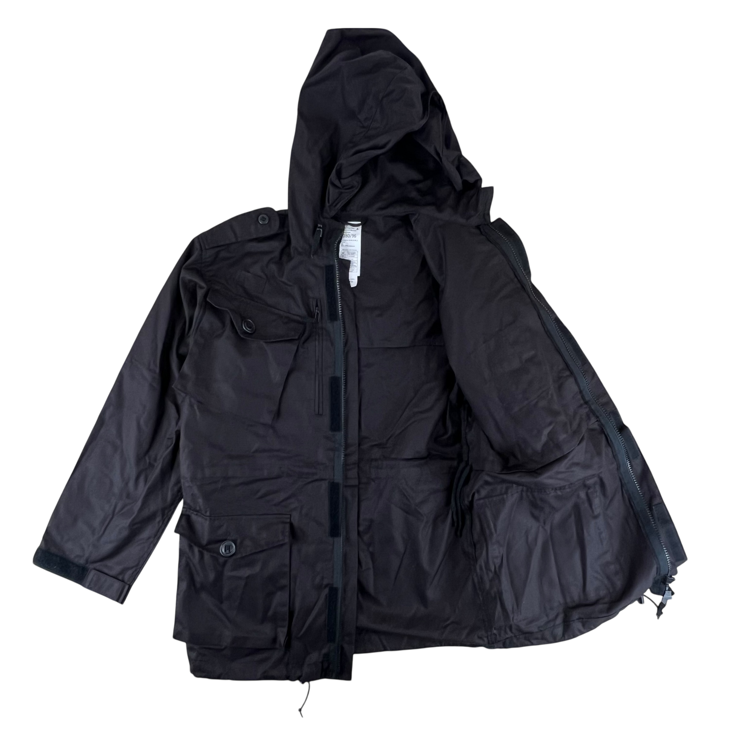British Army SAS Police Black Field Jacket - Medium 180/96
