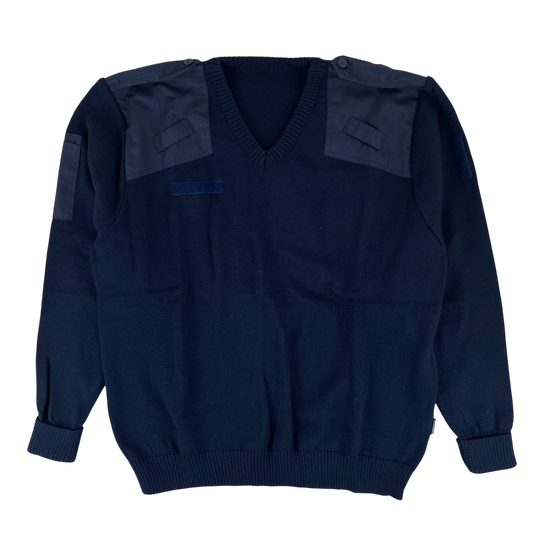 British Home Office Navy Pullover Jumper - XX Large