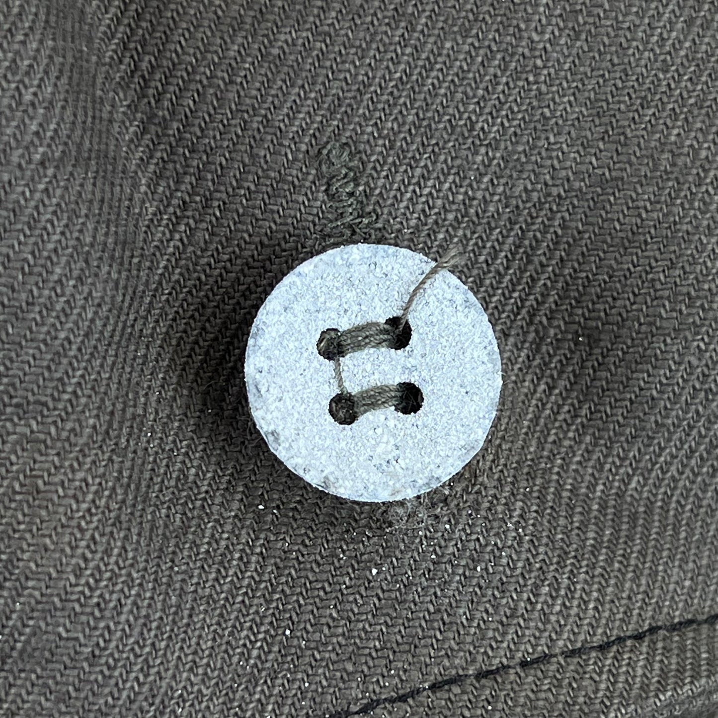 Swedish Army M40 "Grötrock" Brown Work Jacket - Large