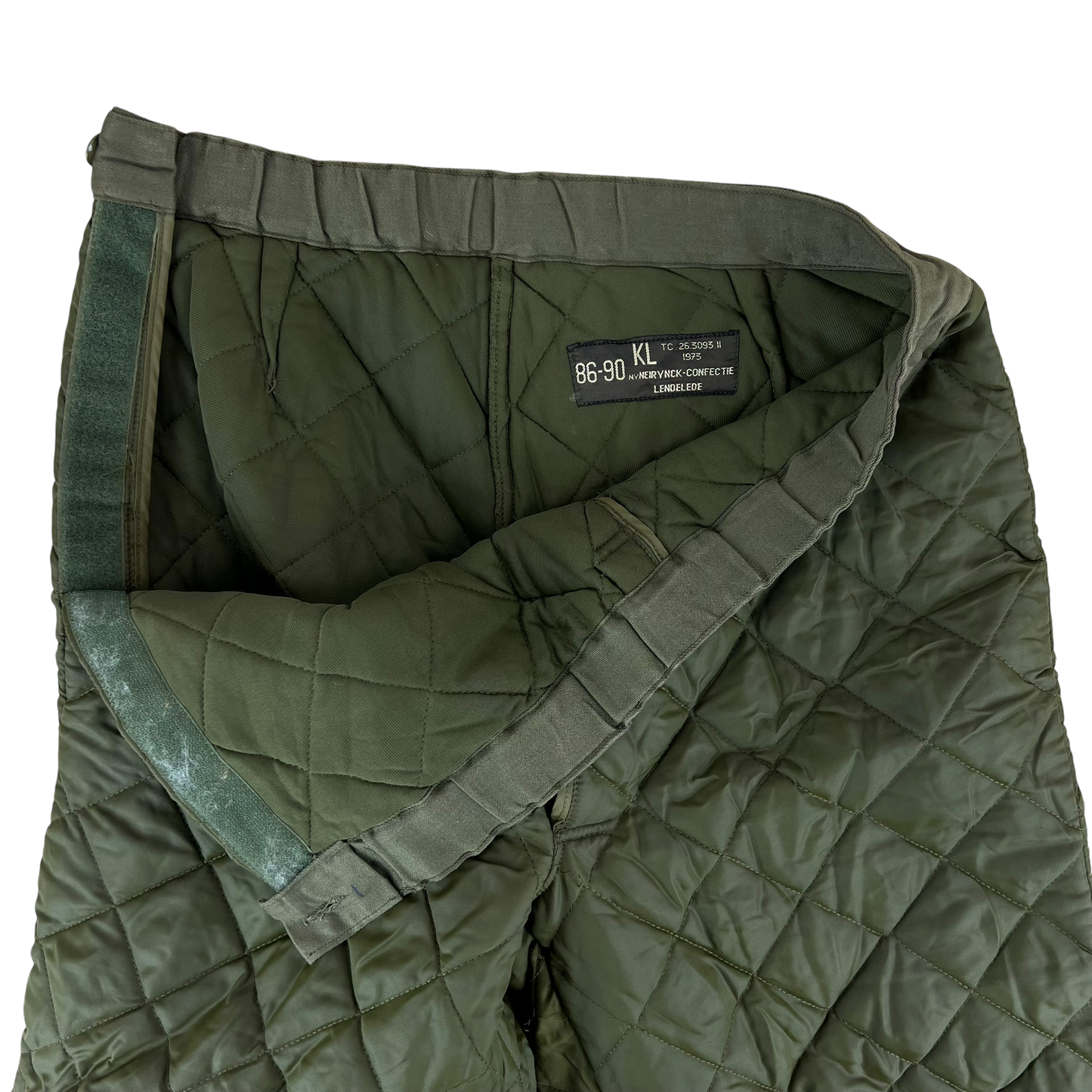 Dutch Army Thermal Quilted Trouser Liner - W36 L25