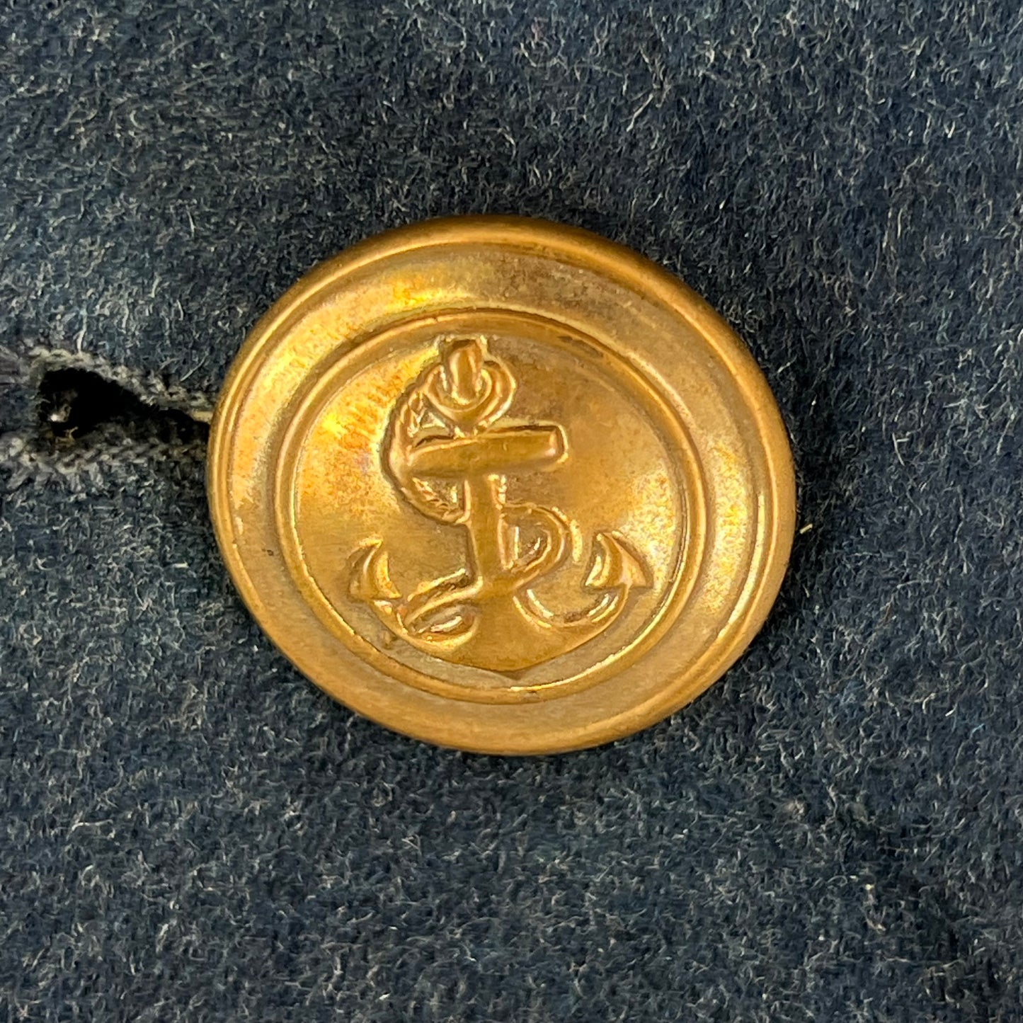 Italian Navy Air Corps 1970s Junior Officer's Greatcoat - Medium