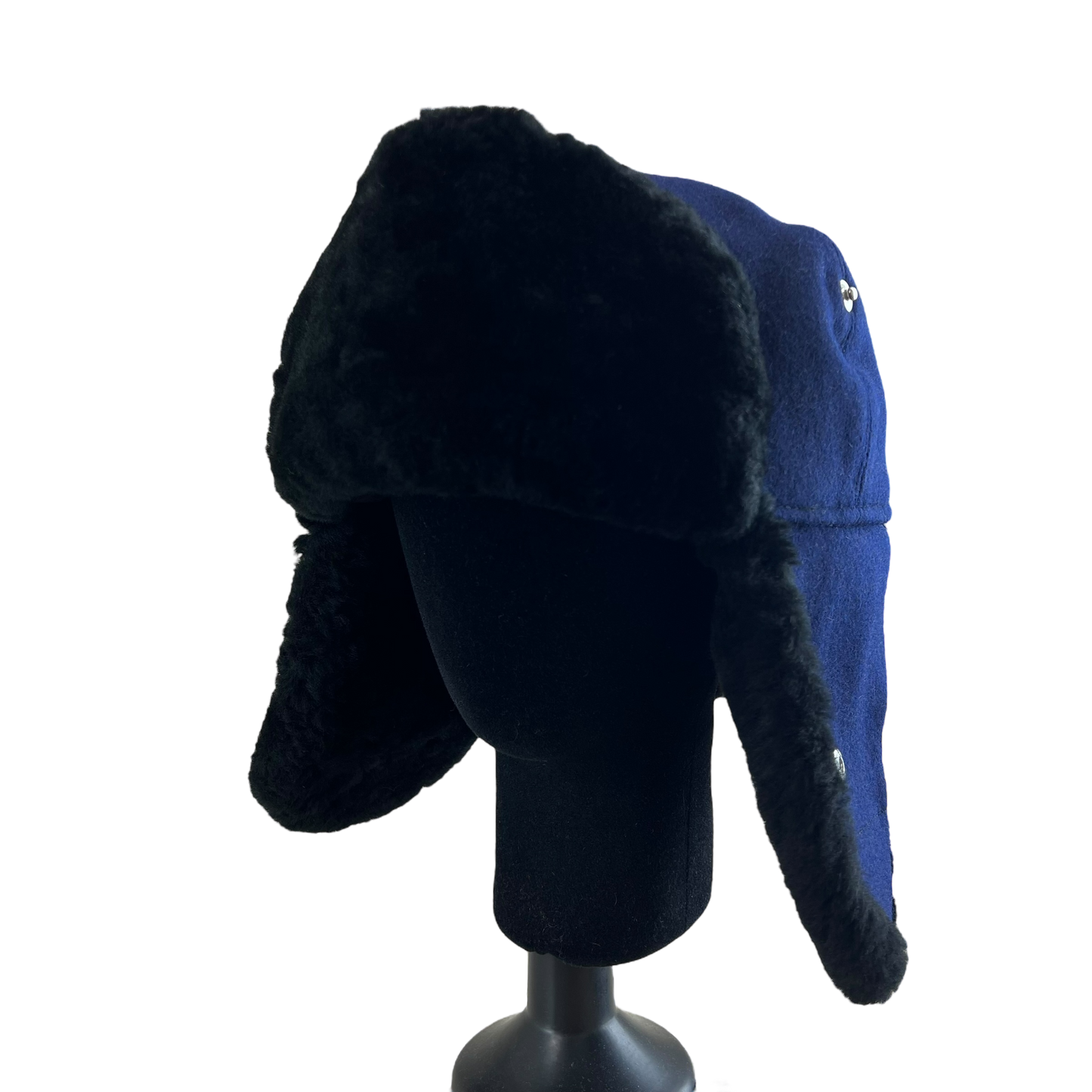 Finnish Air Force Faux Fur Ushanka Hat - Medium 57cm
