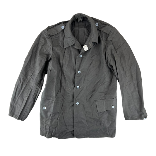 Swedish Army M40 "Grötrock" Brown Work Jacket - Medium