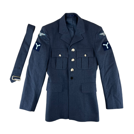 British Royal Air Force No. 1 O.A. Dress Jacket w/ Belt - Medium