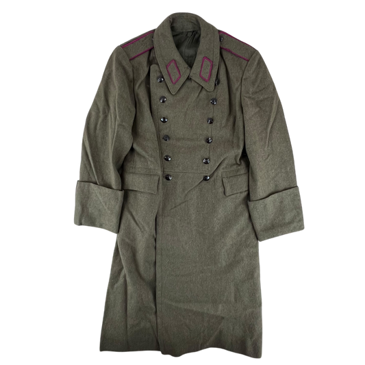 Bulgarian People's Army Khaki Wool Greatcoat - Medium