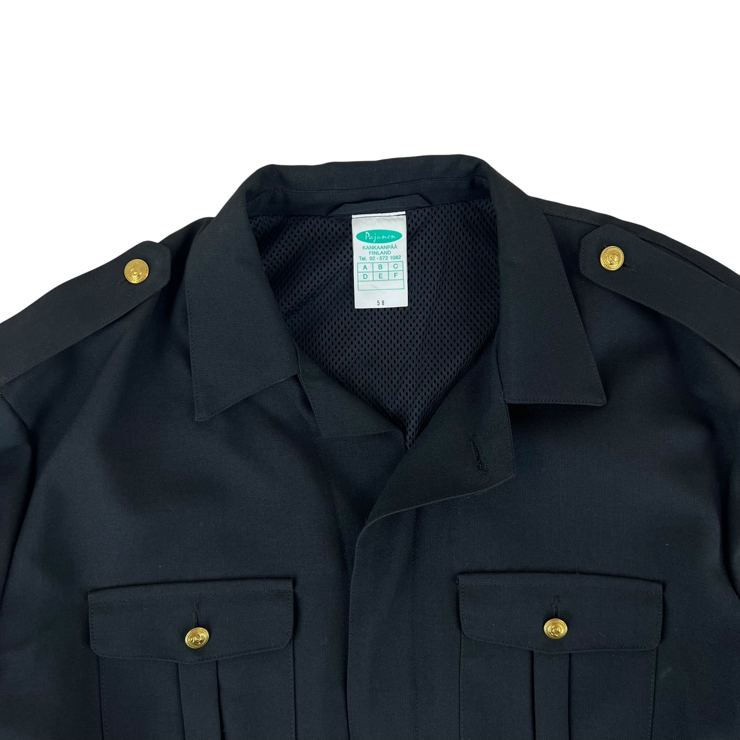 Finnish Navy M83 Summer Service Uniform Dress Jacket - X Large