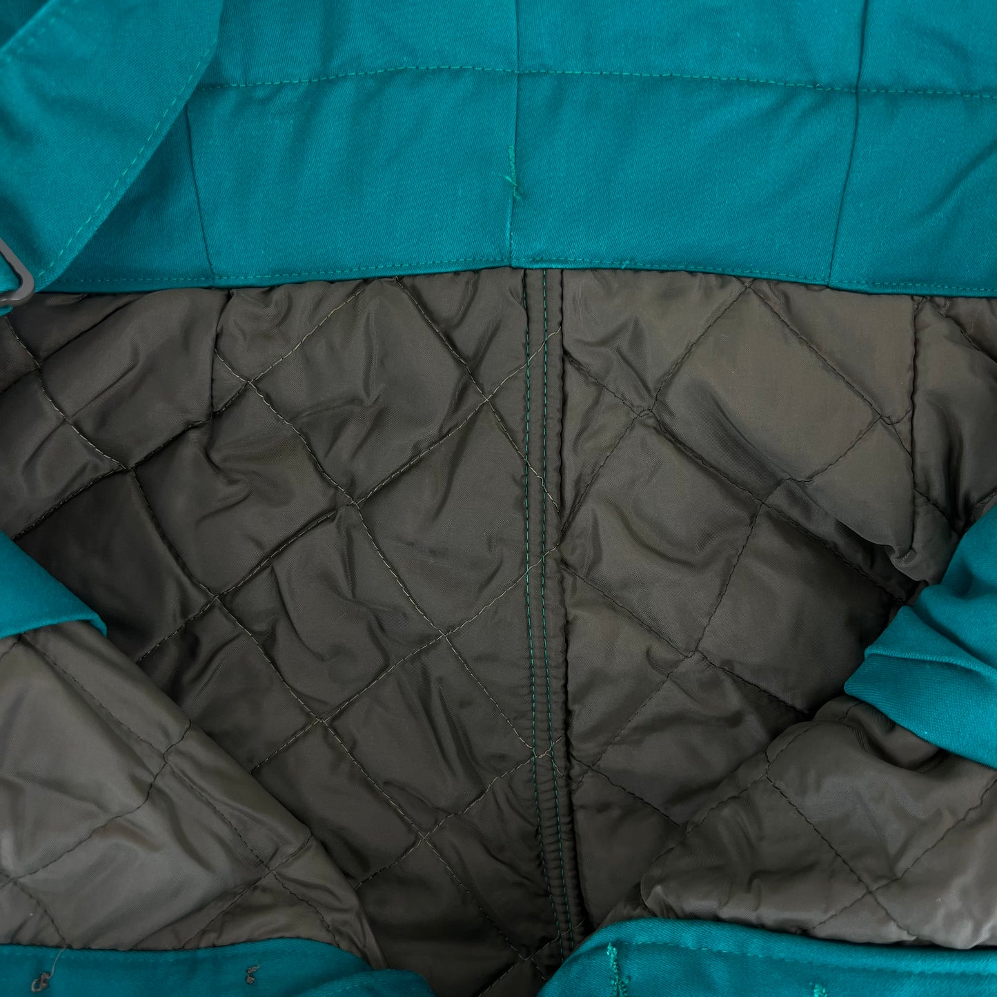 Austrian Army Thermal Insulated Green Blue Bib Overalls - Large 104-108 III/IV