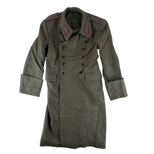 Bulgarian People's Army Khaki Wool Greatcoat - Medium