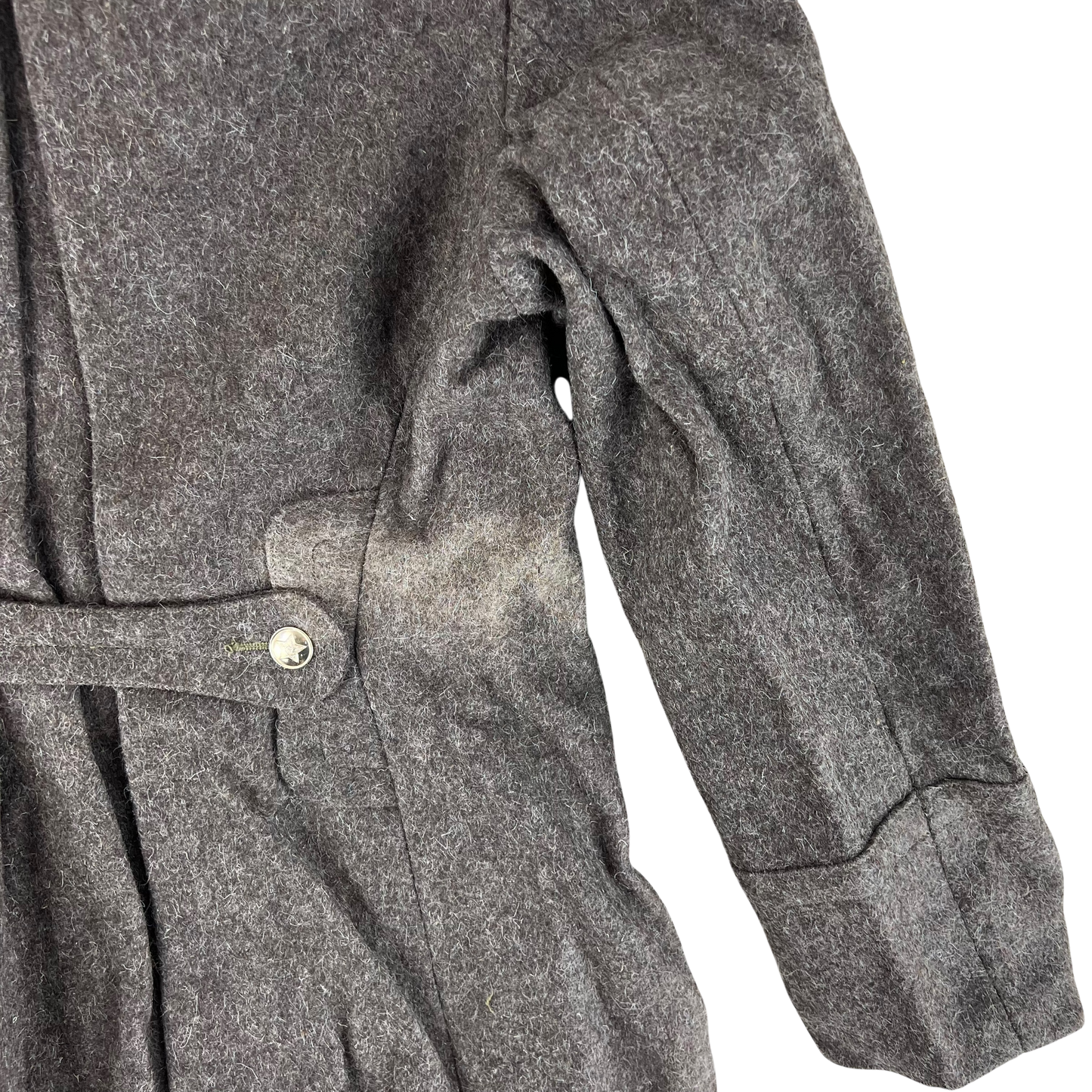 Soviet Red Army Brown Wool Greatcoat - Medium