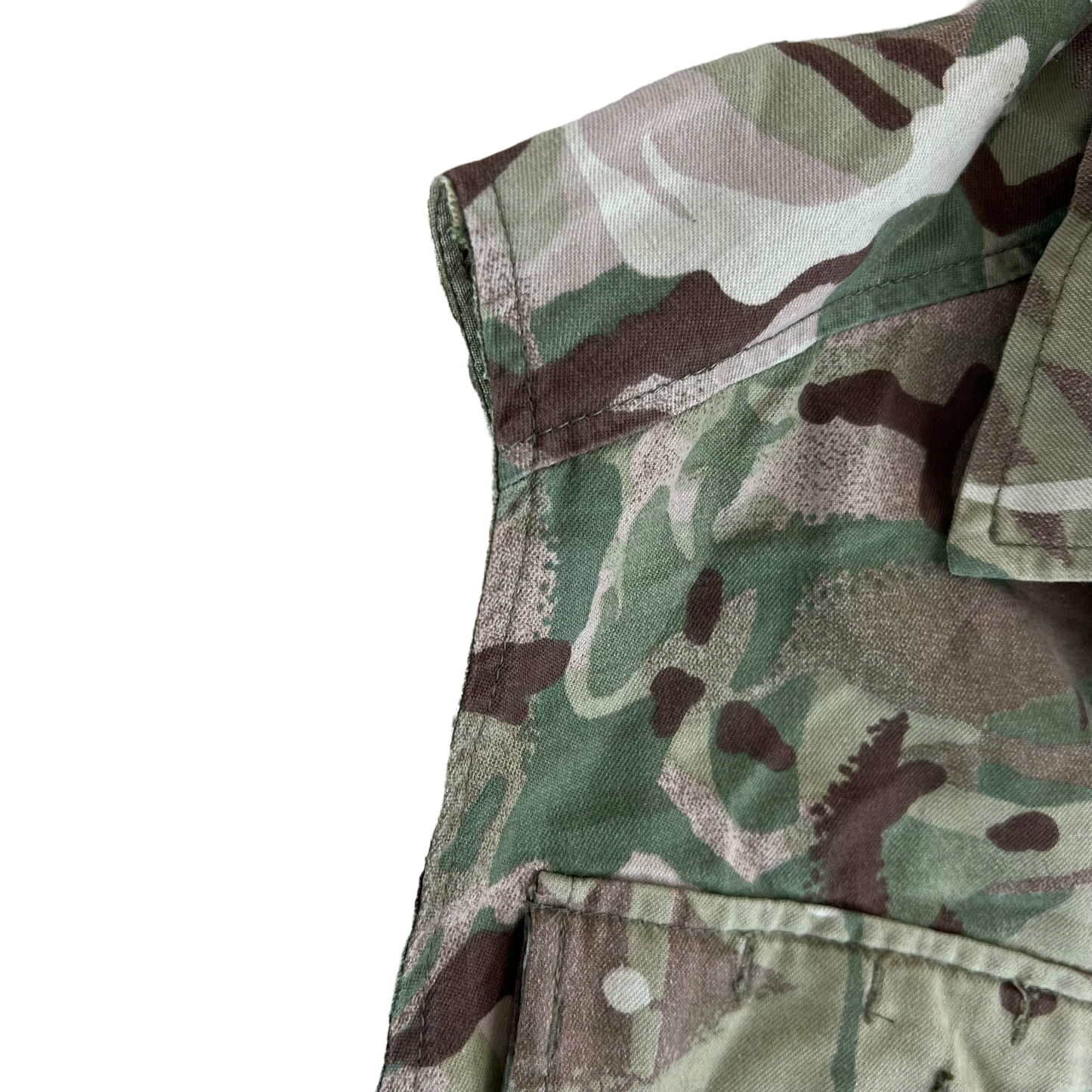 British Army MTP Camouflage Field Tailored Barracks Shirt / Vest - Medium 170/96
