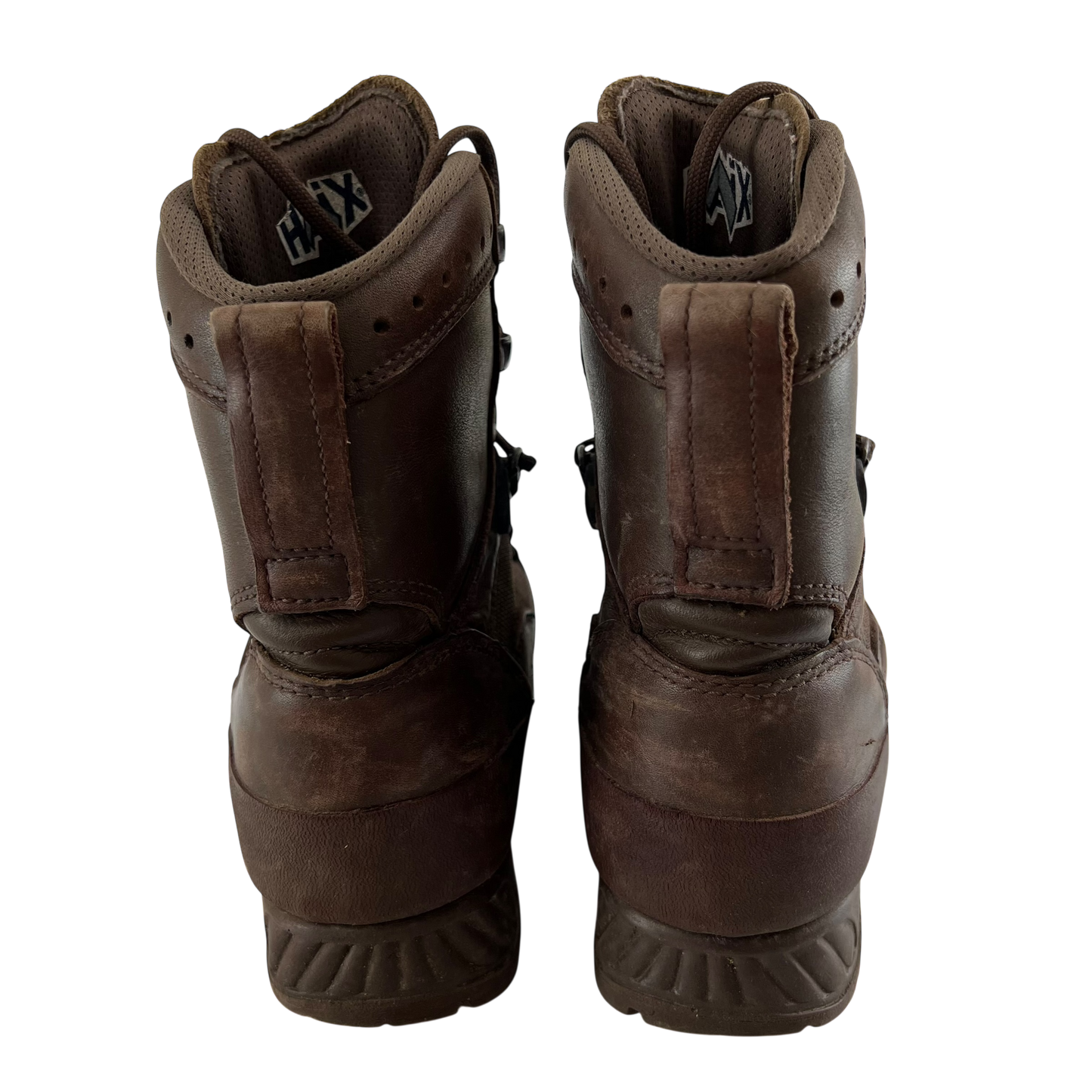 British Army HAIX Brown Combat Boots - Women's Size 4W