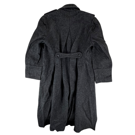 Bulgarian People's Army Grey Wool Greatcoat - Medium