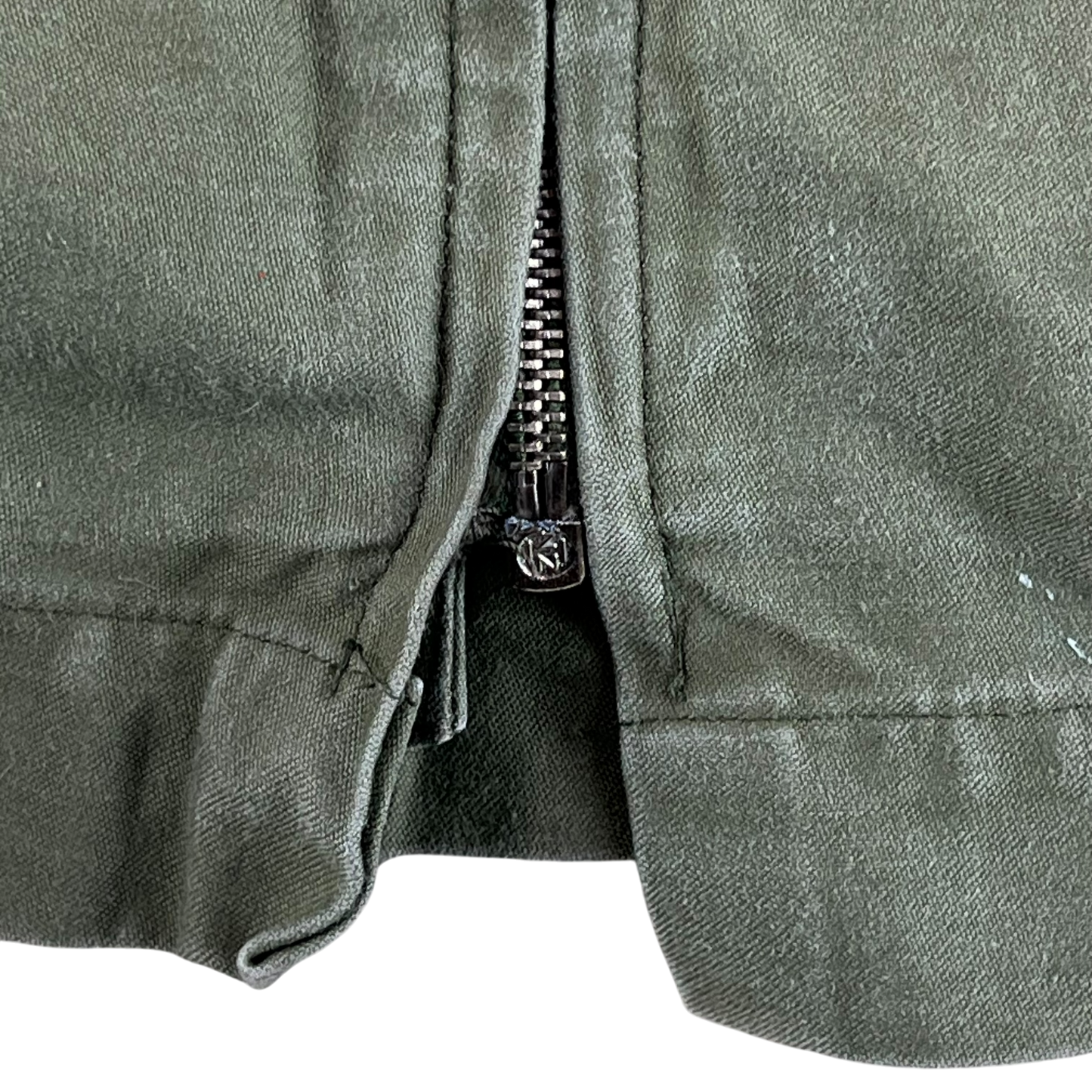 British Army 60s Olive Green Women's Working Dress Parka - Medium SIZE 9