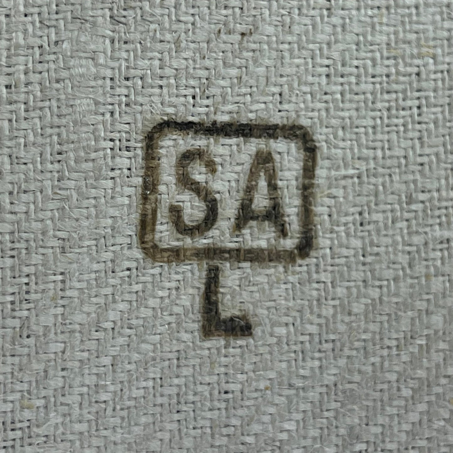 Finnish Army WW2 Cream w/ Red Stipe Tea Towel