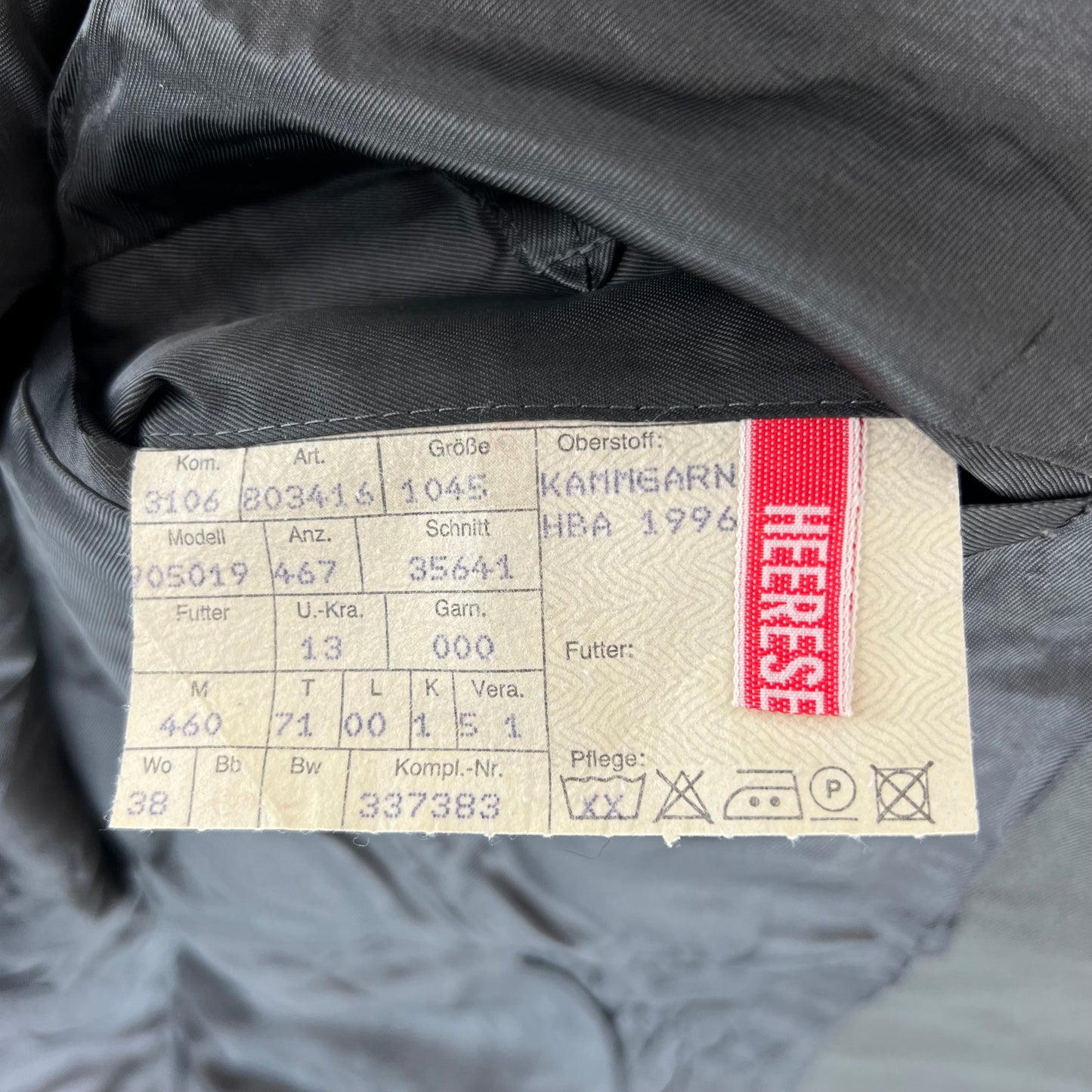 Austrian Army Grey Dress Jacket - Large