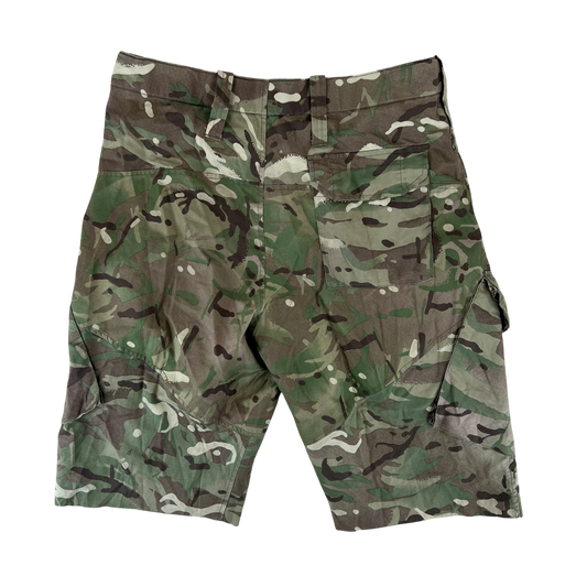 British Army MTP Camouflage Field Tailored Combat Shorts - W34