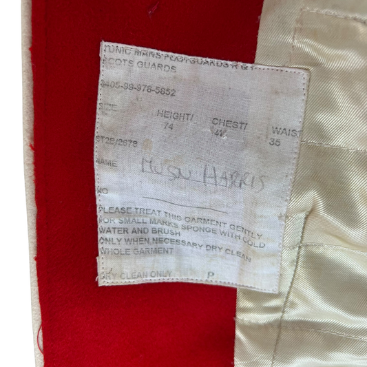 British Army Footguard's Jacket R & F - Scots Guards - Medium