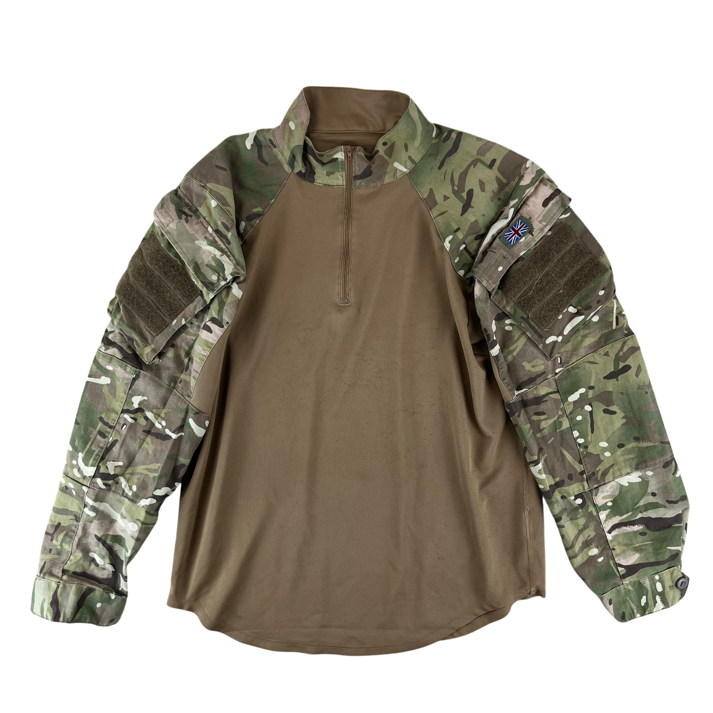British Army MTP Camouflage Brown UBACS Combat Shirt - Large